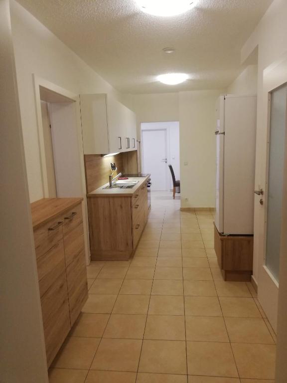 Kuchyň nebo kuchyňský kout v ubytování Ferienwohnung Maria
