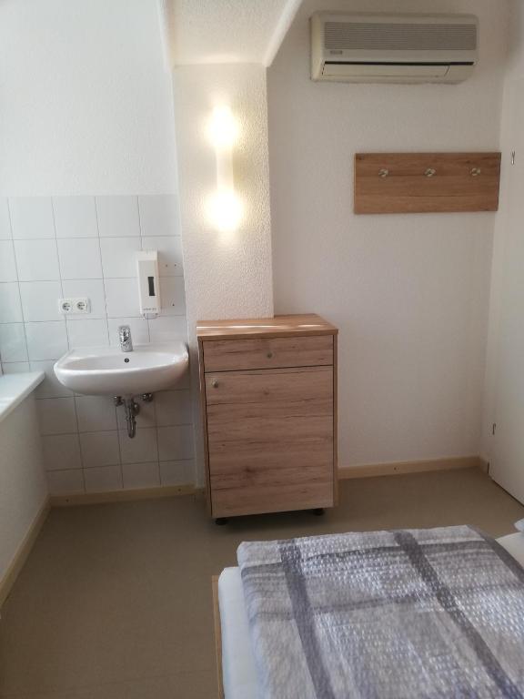 Postel nebo postele na pokoji v ubytování Ferienwohnung Maria