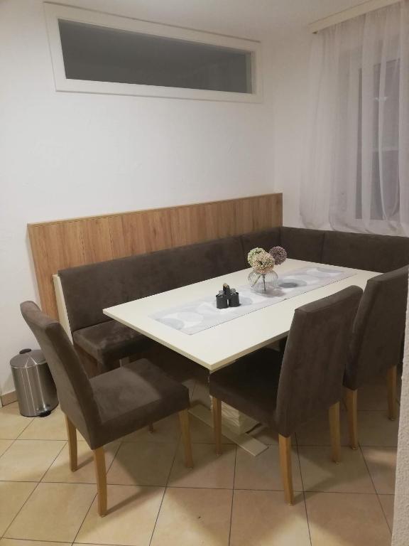 Posezení v ubytování Ferienwohnung Maria