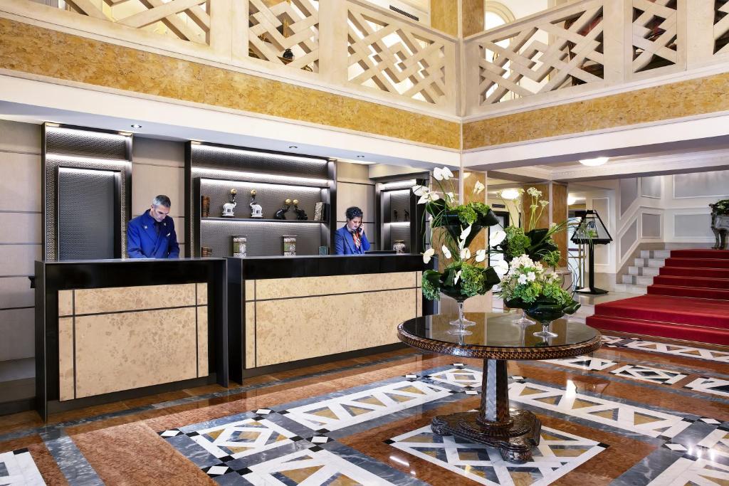 Vstupní hala nebo recepce v ubytování Baglioni Hotel Luna - The Leading Hotels of the World
