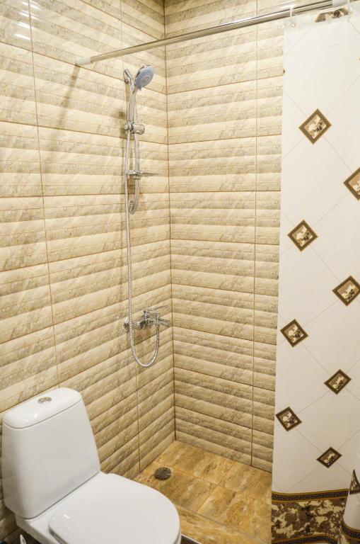 Koupelna v ubytování Zangezur Hotel