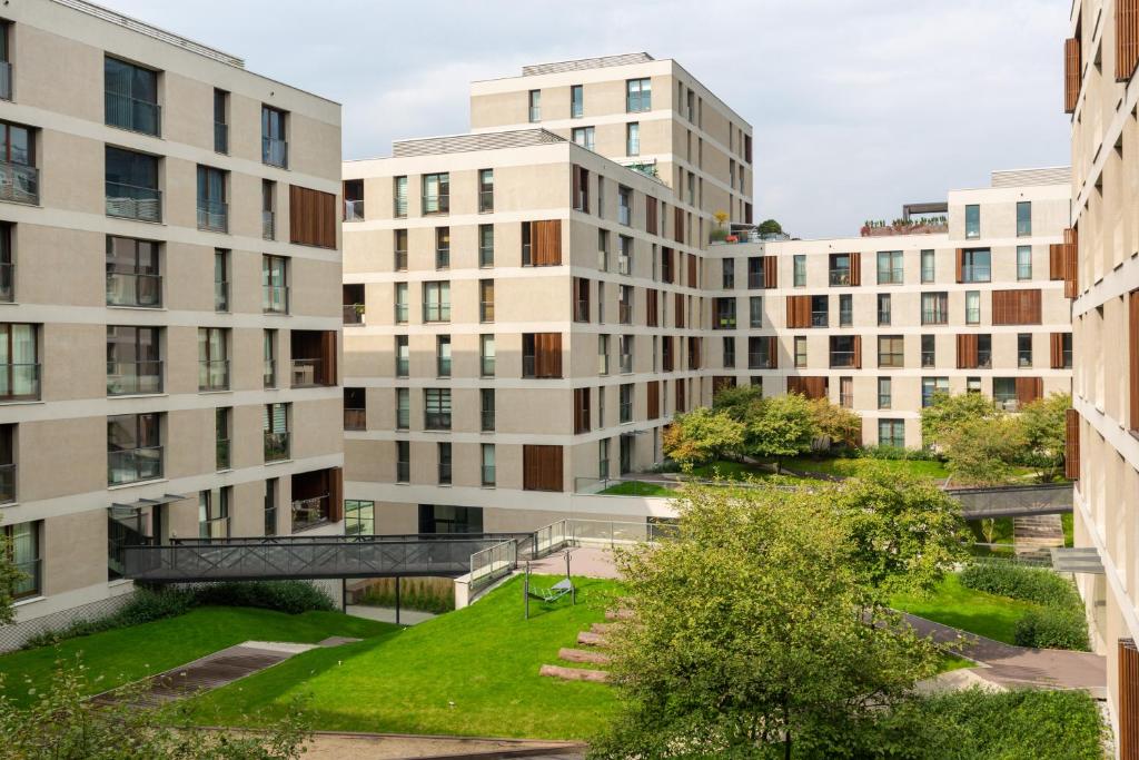 Budova, v ktorej sa apartmán nachádza