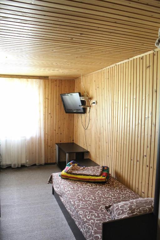TV a/nebo společenská místnost v ubytování Гостьовий дім "У Ані"