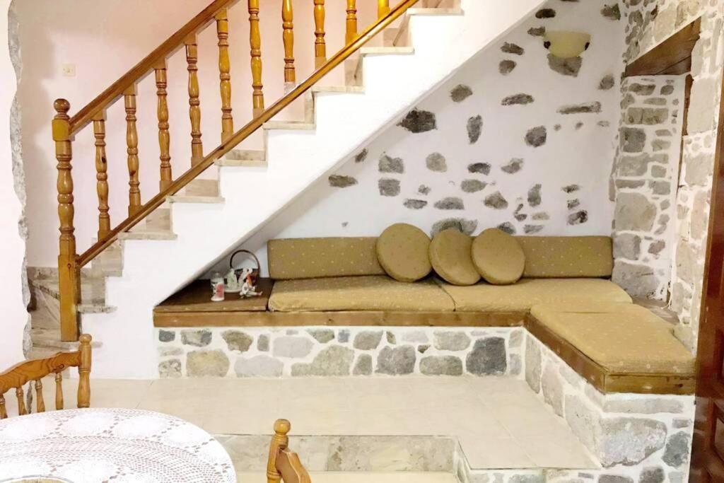 Posezení v ubytování Lava House