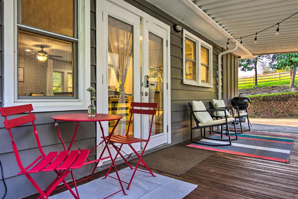 Modern Weaverville Home with Outdoor Fire Pit!