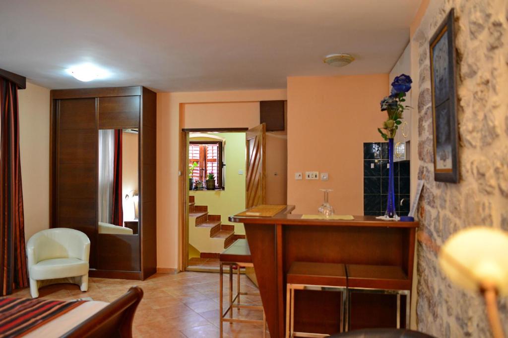 Posezení v ubytování Apartments Kotor Old Town