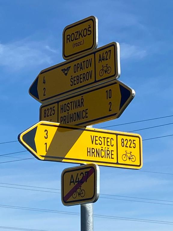 Certifikát, hodnocení, plakát nebo jiný dokument vystavený v ubytování Penzion Rozkoš