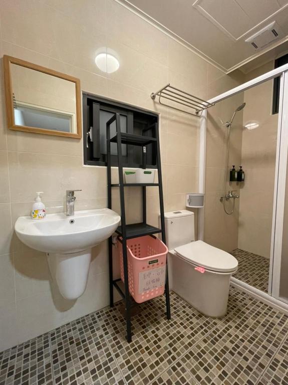 Koupelna v ubytování MiShi 85 Guest House