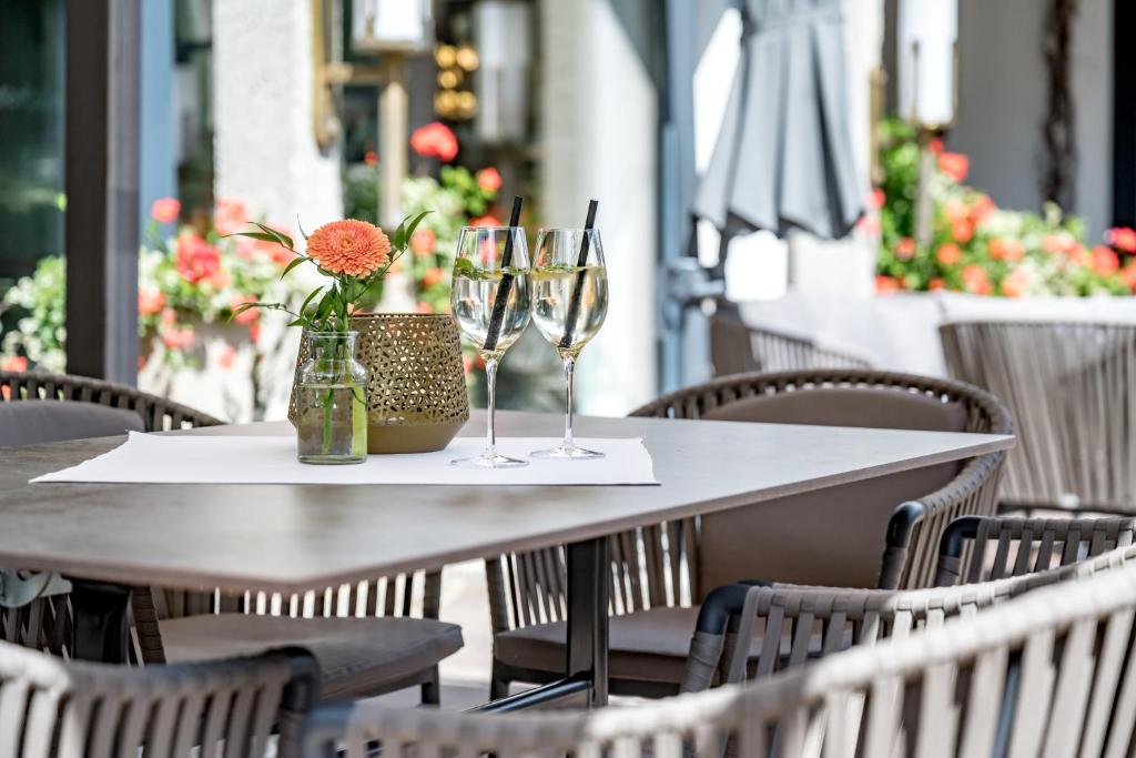 Nápoje v ubytování Natur & Spa Hotel Lärchenhof
