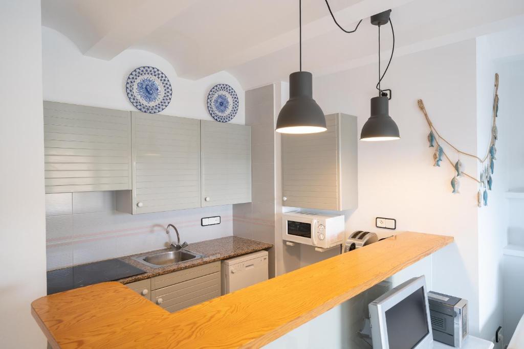 Kuchyňa alebo kuchynka v ubytovaní Apartment Ivet