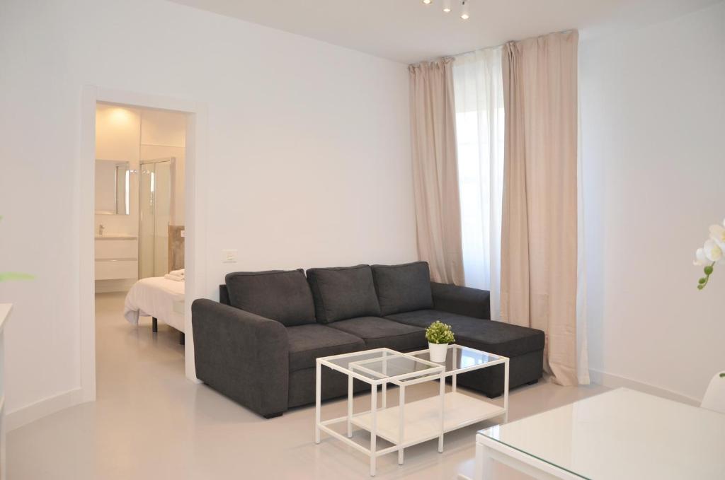 Posezení v ubytování Canary Lofts Palace