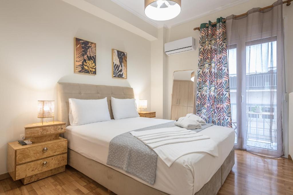 Posteľ alebo postele v izbe v ubytovaní Boutique Suite by CloudKeys