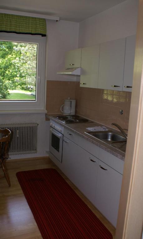Kuchyňa alebo kuchynka v ubytovaní Appartementanlage Bach