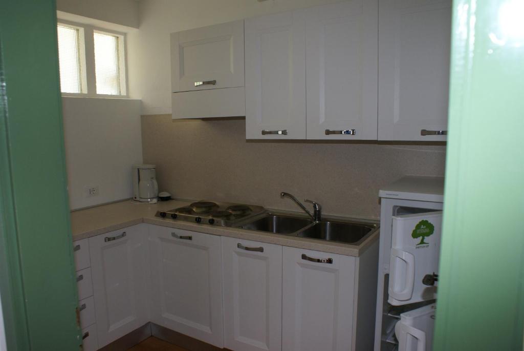 Kuchyňa alebo kuchynka v ubytovaní Appartementanlage Bach
