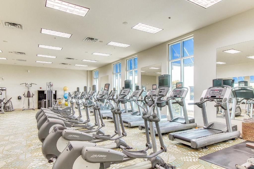 Fitness centrum a/nebo fitness zařízení v ubytování Palms of Destin