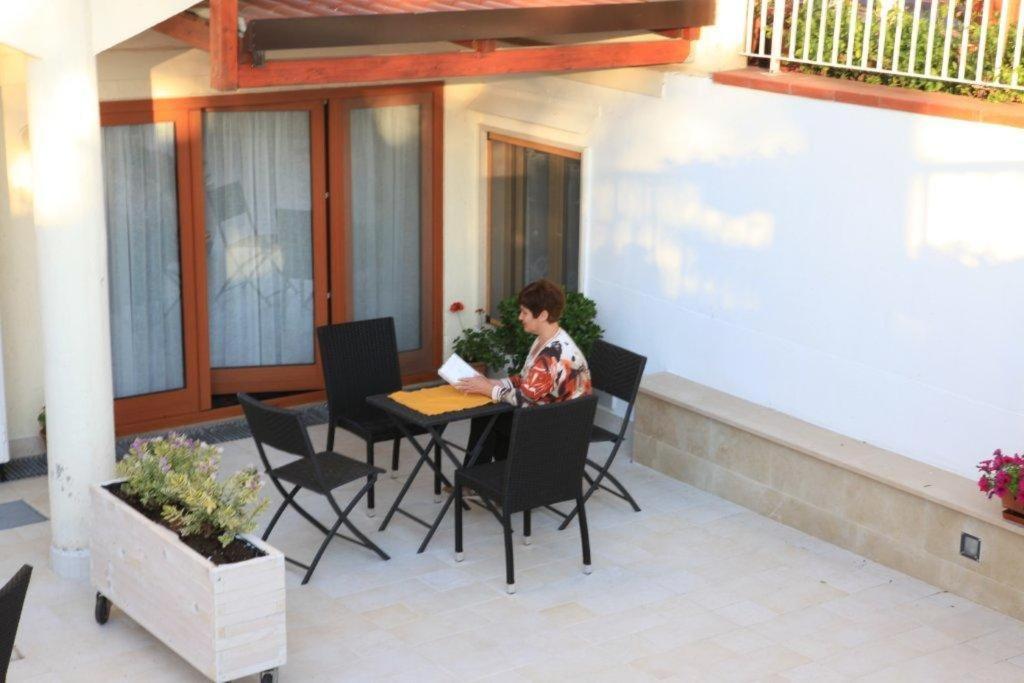 Posezení v ubytování B&B Solacium