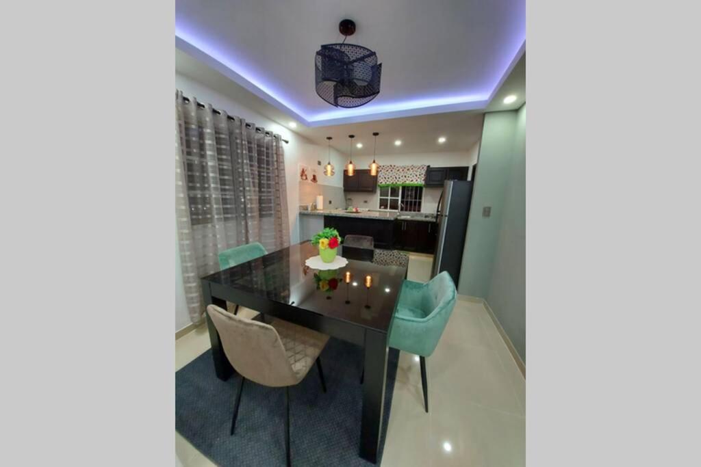 Posezení v ubytování 4to nivel 2 habitaciones 2 baños Alma Rosa I