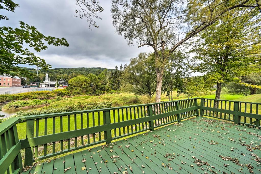 Peaceful Riverside Catskills Abode with Deck!