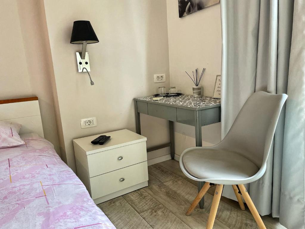 Postel nebo postele na pokoji v ubytování Hostel Pipištrelo
