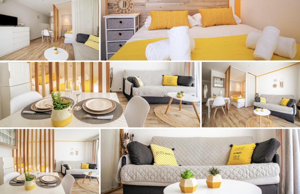 Cosy Center - Rue d'antibes - 200m plage- Clim - wifi - Unique - One-Bedroom Apartment