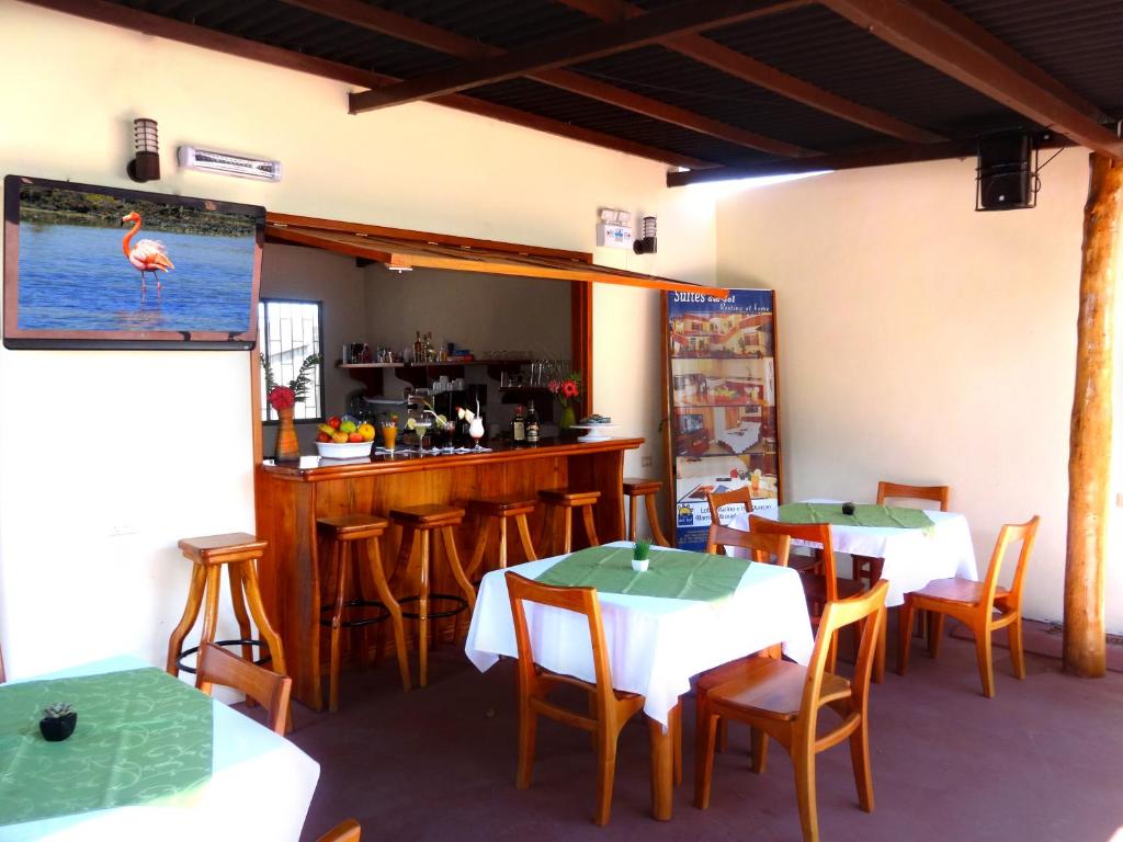 Restaurace v ubytování Hotel Del Sol Galapagos