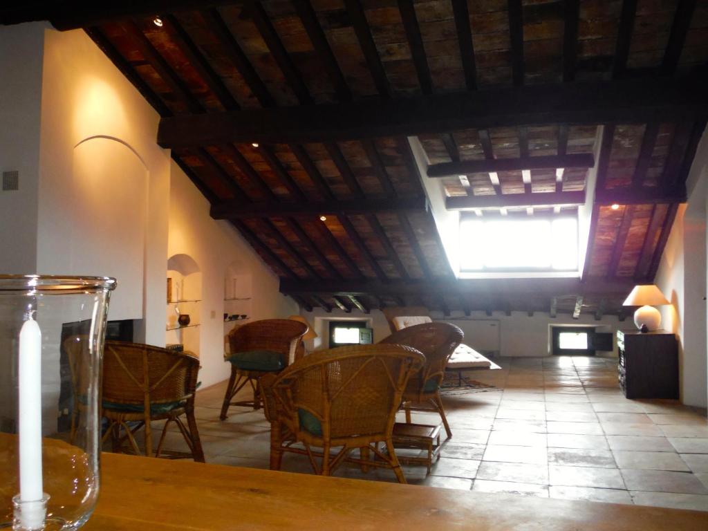 Posezení v ubytování Casa Due Archi Labro