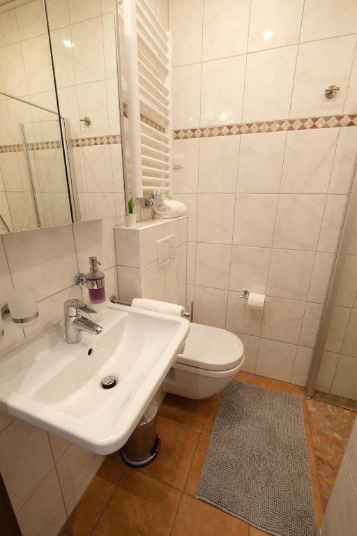 Koupelna v ubytování Modern Home Check-in & chill down auf 65 qm²