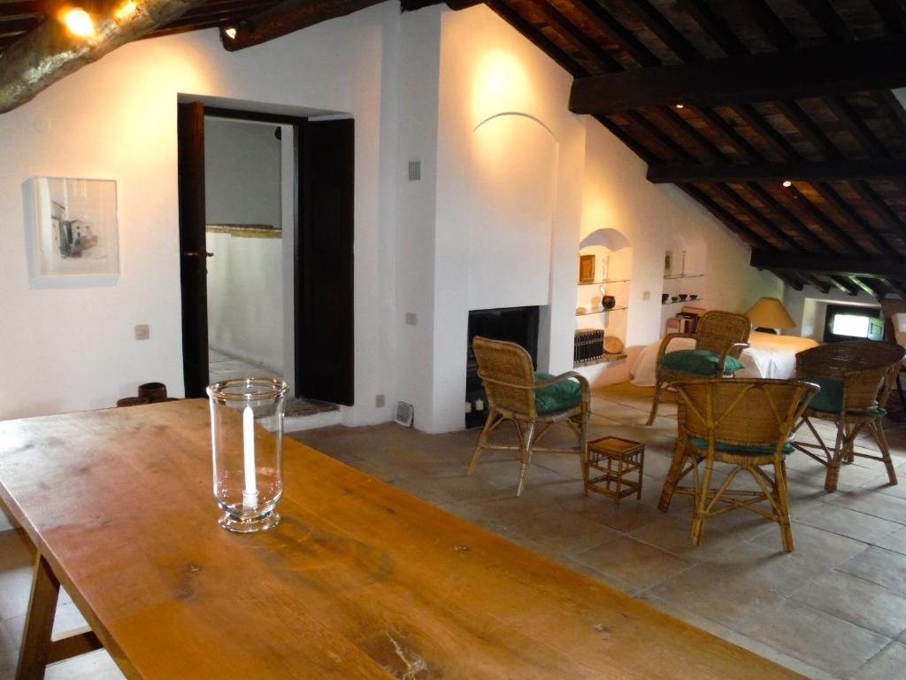 Posezení v ubytování Casa Due Archi Labro