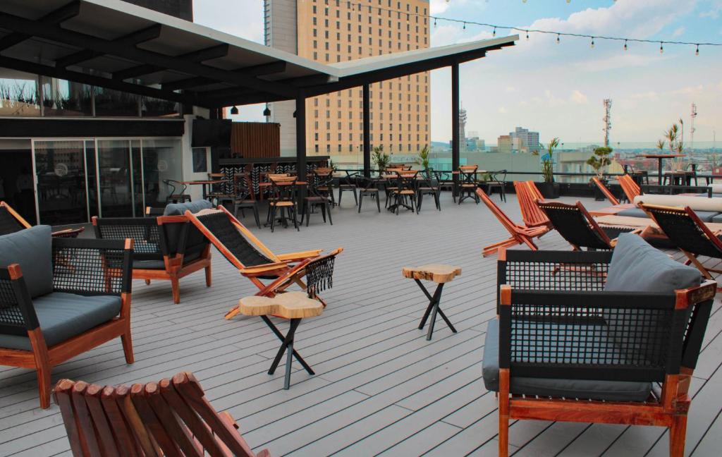 Гостиная зона в Hotel Fontan Reforma Centro Historico