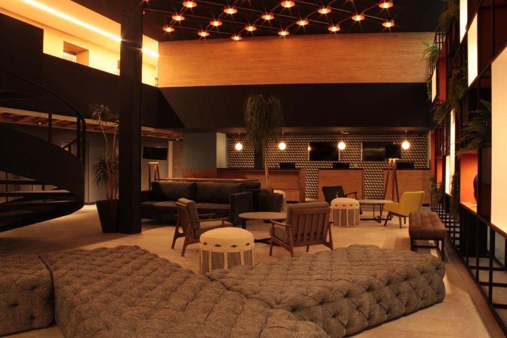 Гостиная зона в Hotel Fontan Reforma Centro Historico