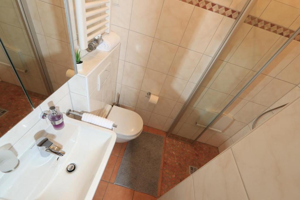 Koupelna v ubytování Modern Home Check-in & chill down auf 65 qm²