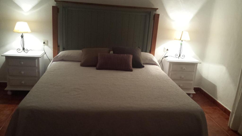 A bed or beds in a room at Casas Isabel