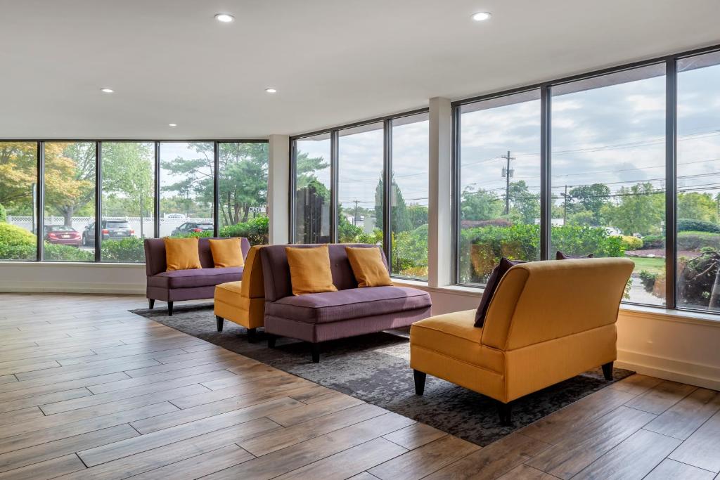 Posezení v ubytování Somerset Lofts