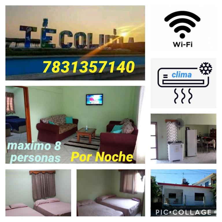 Fotografie z fotogalerie ubytování CASA CON TODO LOS SERVICIOS Y 2 RECAMARAS CLIMATIZADAS CON 2 CAMAS CADA UNO PARA 8 PERSONAs v destinaci Tecolutla