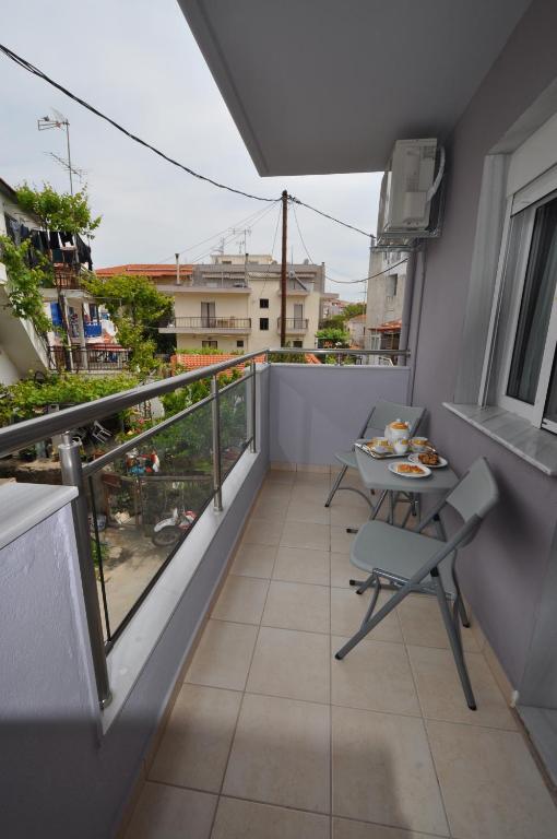 Balkon lub taras w obiekcie Hotel Asterias