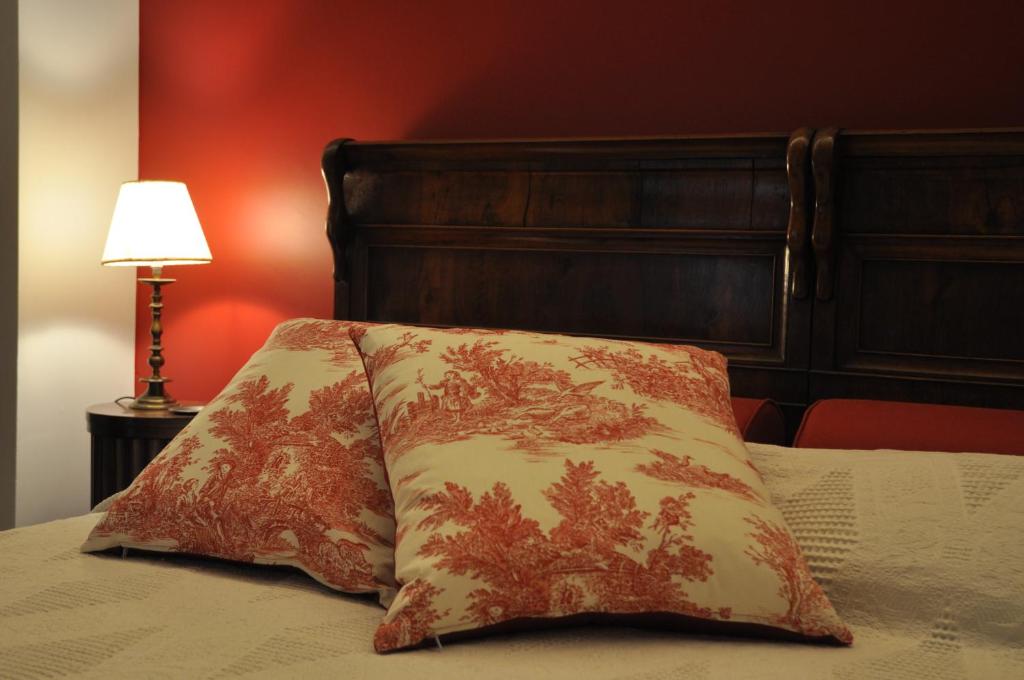 Postel nebo postele na pokoji v ubytování B&B L'Affresco