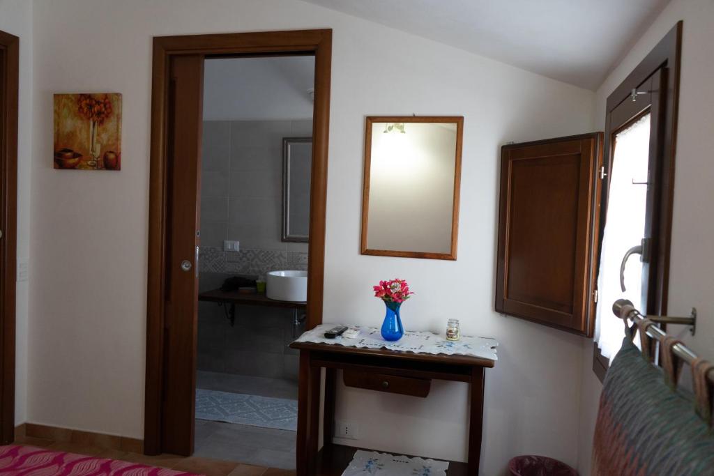 A bathroom at B&B 4 Stagioni
