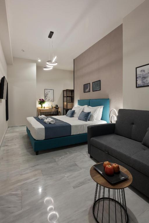 Posezení v ubytování Trendy Hotel by Athens Prime Hotels