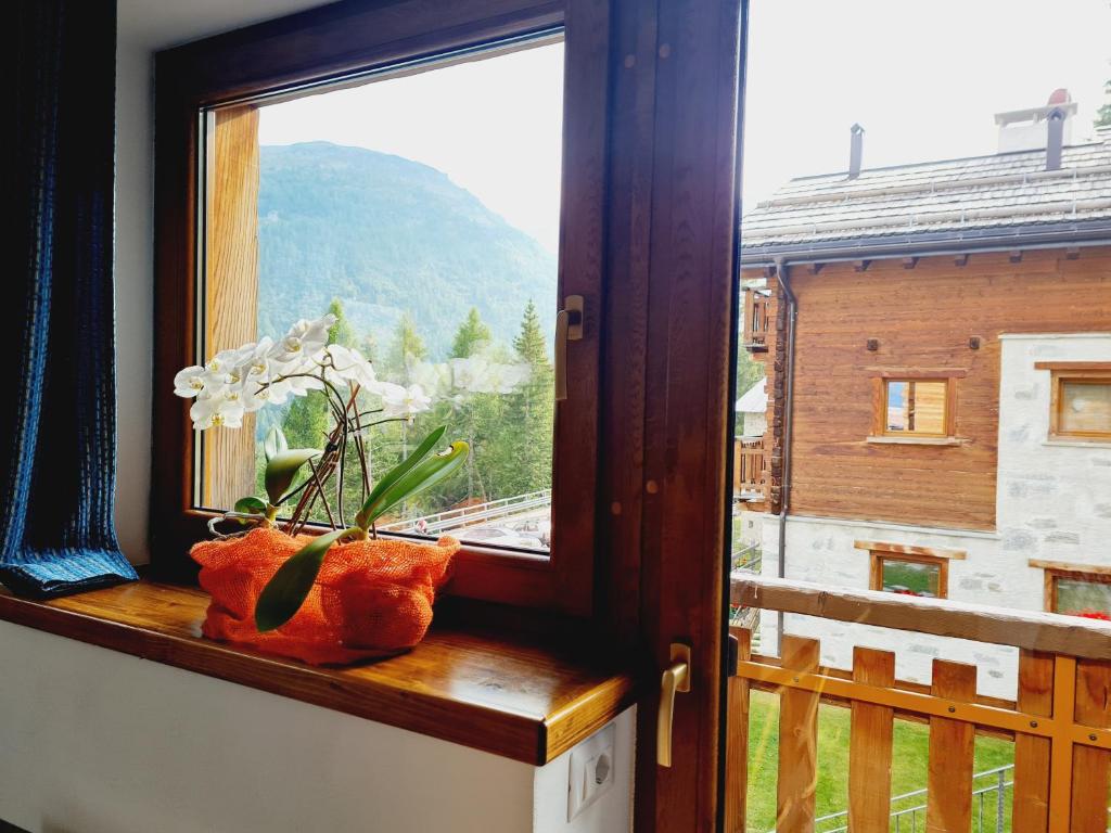 Balkón nebo terasa v ubytování Chalet Selva