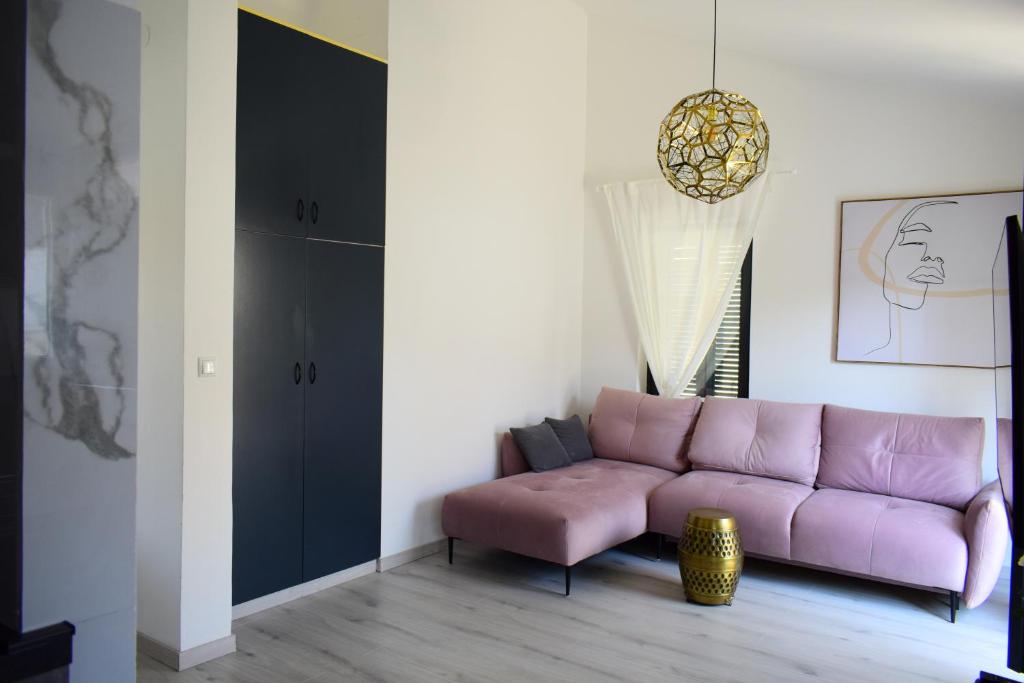 Posezení v ubytování Apartmani Lavin