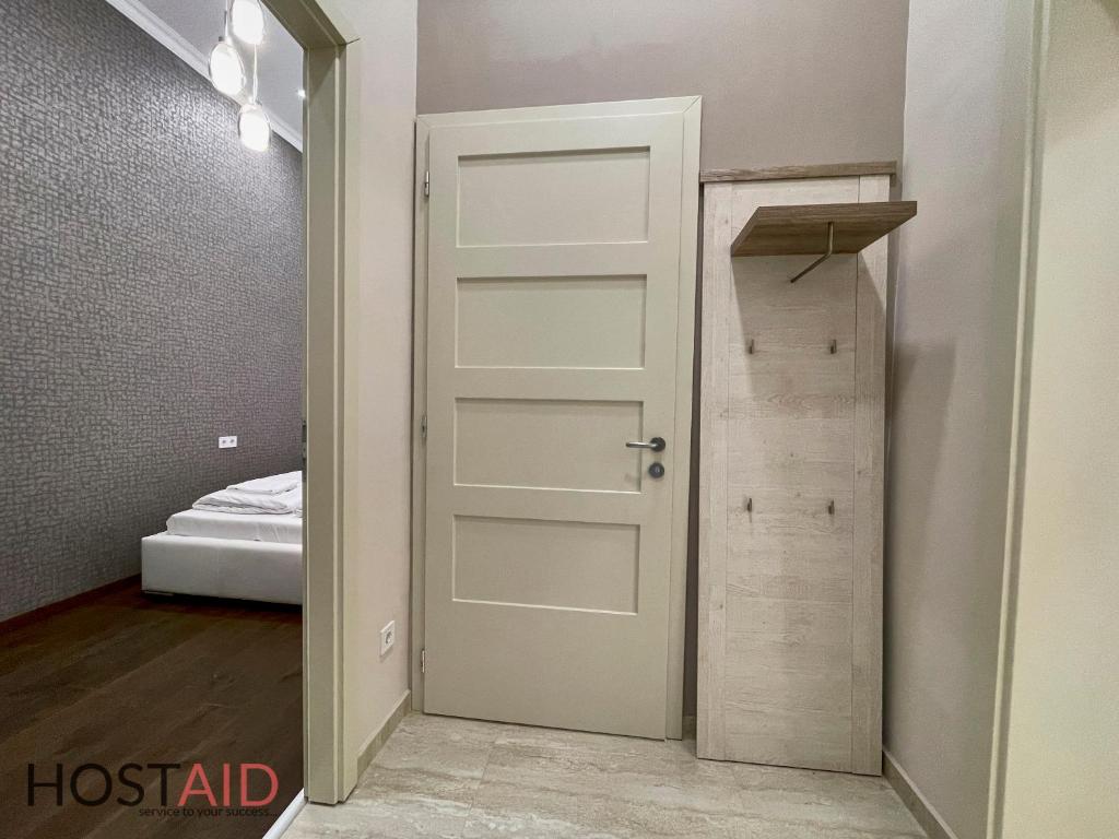 Posteľ alebo postele v izbe v ubytovaní G7 Budapest - hostAID