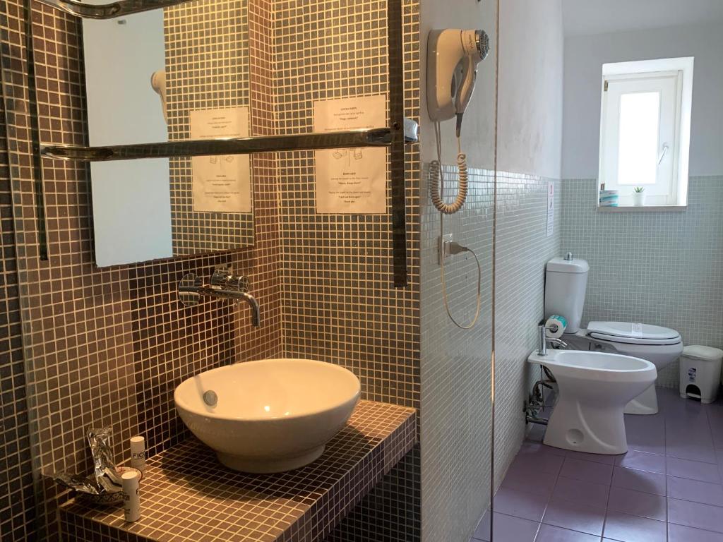 Łazienka w obiekcie Nuova Mastrarua Rooms
