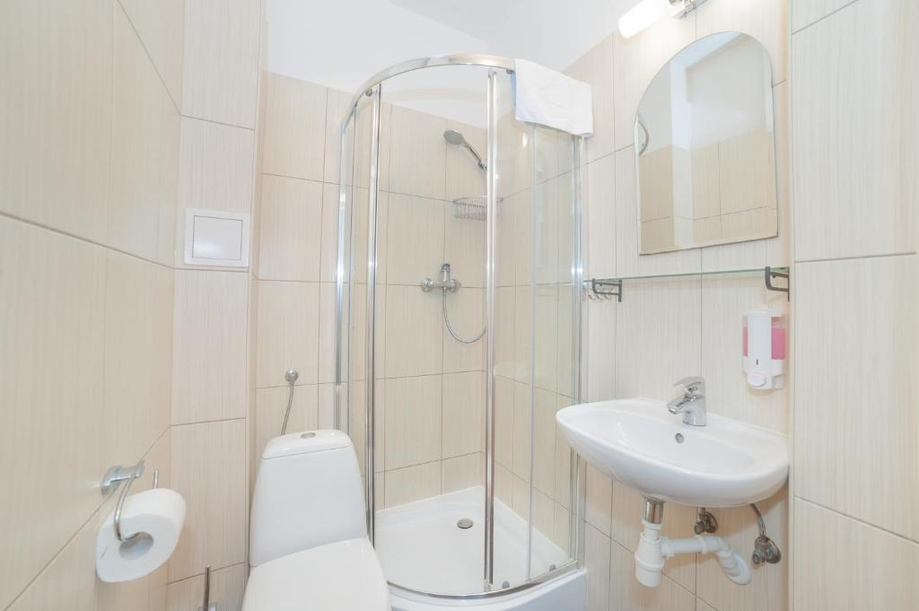 Kúpeľňa v ubytovaní Tatamka Hostel
