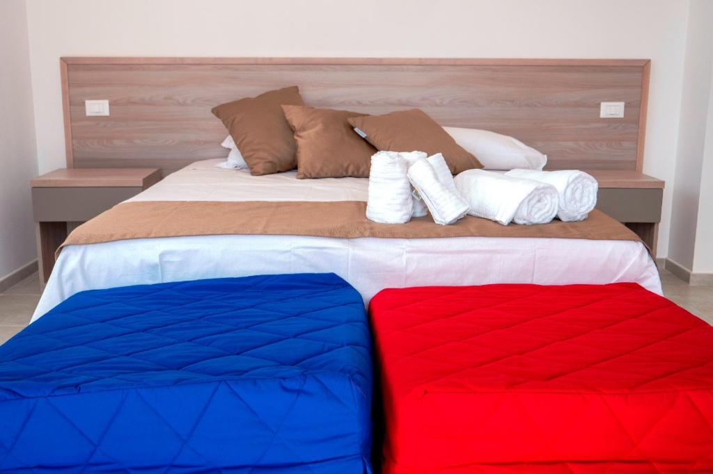 Postel nebo postele na pokoji v ubytování B&B A Un Passo dal Mare