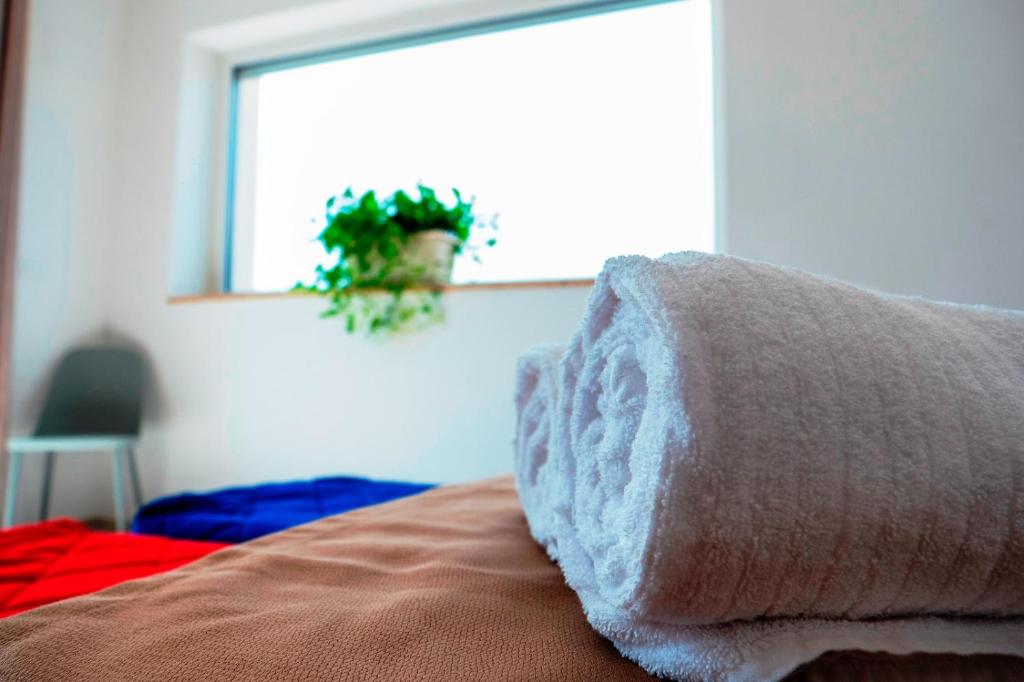 Postel nebo postele na pokoji v ubytování B&B A Un Passo dal Mare