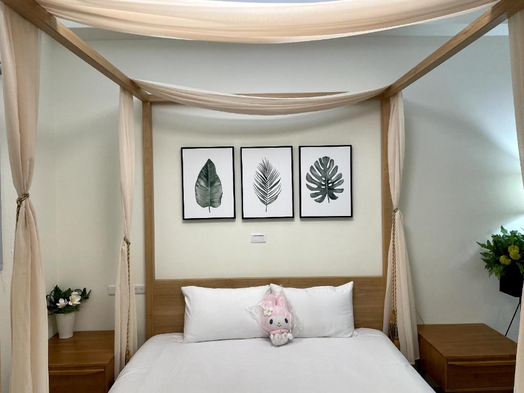 Postel nebo postele na pokoji v ubytování Bloom B&B