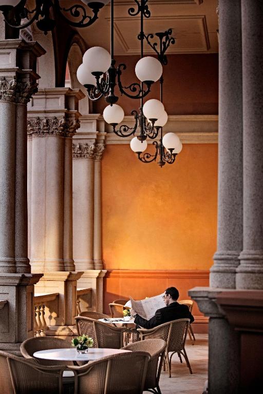 Posezení v ubytování Four Seasons Hotel Macao