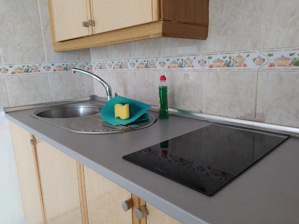Kuchyň nebo kuchyňský kout v ubytování Casa Érika Tarajalejo