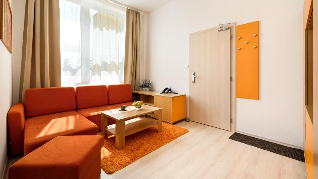 Posezení v ubytování Family Resort Lučivná