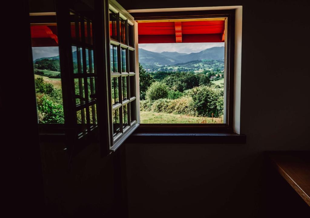 Nespecifikovaný výhled na hory nebo výhled na hory při pohledu z bed and breakfast